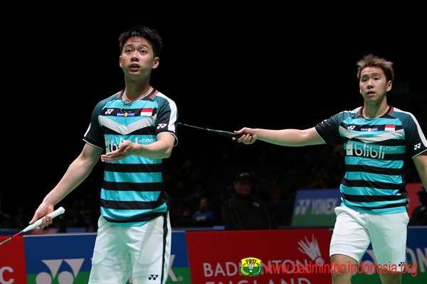 Pasangan Kevin/Marcus pertahankan gelar All England