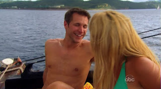 Jake Pavelka Shirtless on Bachelor On The Wings of Love episode 7