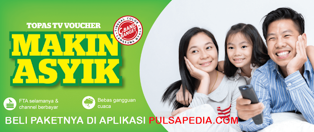 Promo Pembelian Paket Topas TV Online Murah