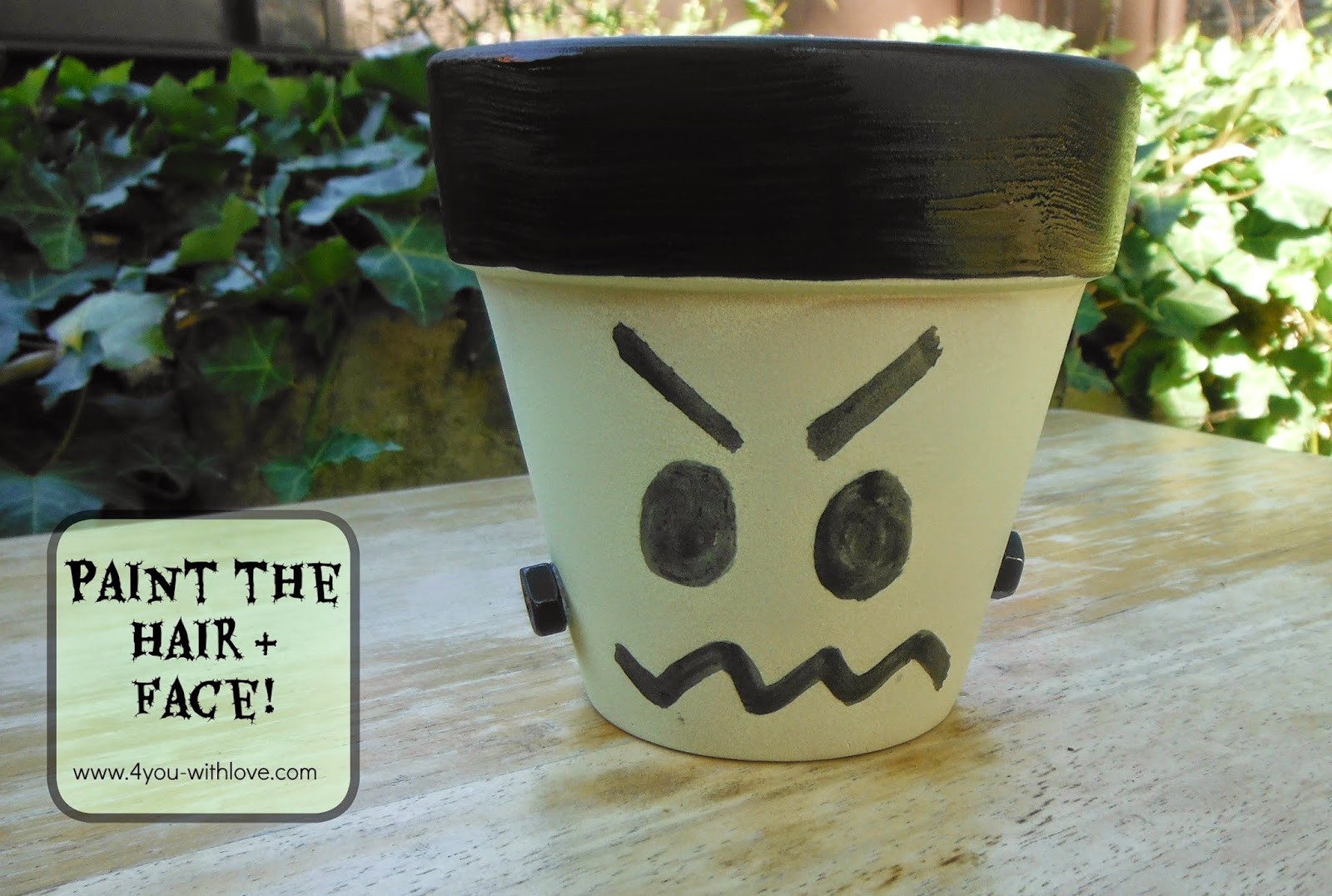 Glow In The Dark Monster Flower Pot (#CraftLightning) - 4 You With ...