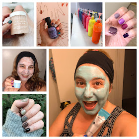 2019, New Year's Eve, New Year's wrapup post, 2019 wrapup, Jamie Allison Sanders, looking back on 2019, Brooklyn Botany Himalayan Salt Body Scrub, ORLY Color Labs, ombre manicure, ombre nails, nail polish, face mask, skincare, Essie, I Dew Care face mask, TONMOLY painting face mask