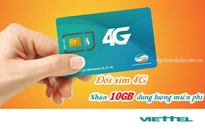 hướng dẫn cách nhận 10 GB data viettel 4g, kiếm thẻ cào, kiem the cao