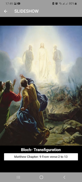Bloch- Transfiguration, Matt 9:2-13