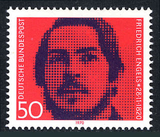 Germany  Friedrich Engels, socialist, collaborator with Marx, 1970