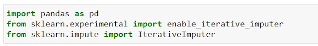 Importing MICE Libraries