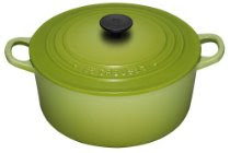 Le Creuset Enameled Cast-Iron 3-1/2-Quart Round French Oven, Kiwi