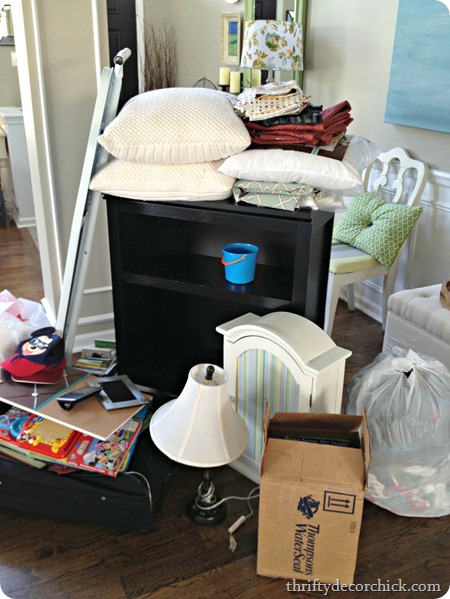 decluttering