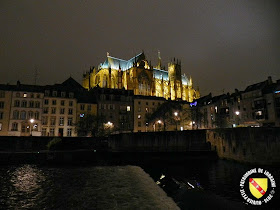 METZ (57) - La cathédrale Saint-Etienne by night !