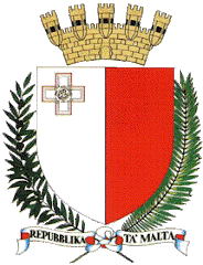 The emblem of Malta