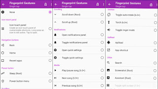 Fingerprint Gestures, Aplikasi Memaksimalkan Fingerprint di Android