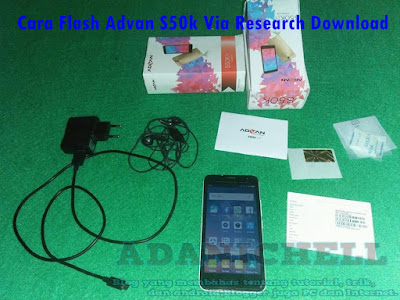 Cara Flash Advan S50k Via Research Download