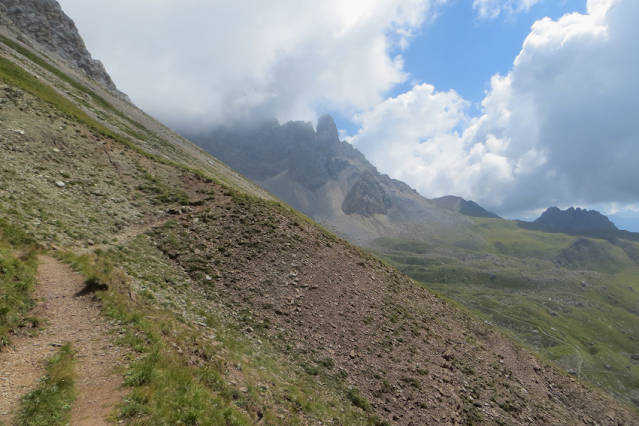 da passo san pellegrino a fuciade forca rossa