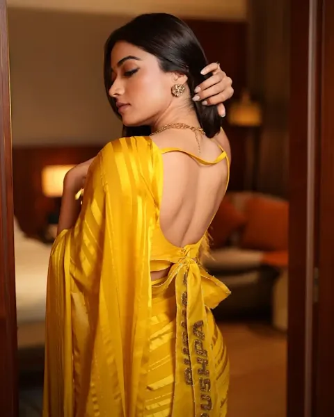 Rashmika Mandanna Sets Ethnic Wear Goals with Saree Looks
