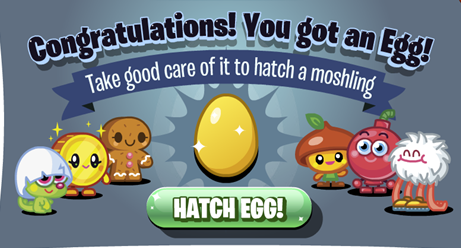 Hatch Moshlings from Golden Eggs - New Feature on Moshi Monsters