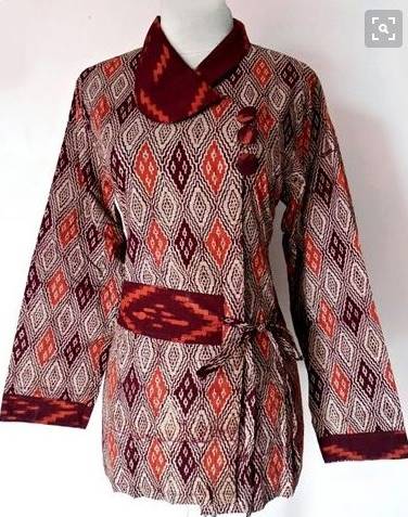 Gaya Terkini 51 Contoh Desain Baju Batik Wanita Modern