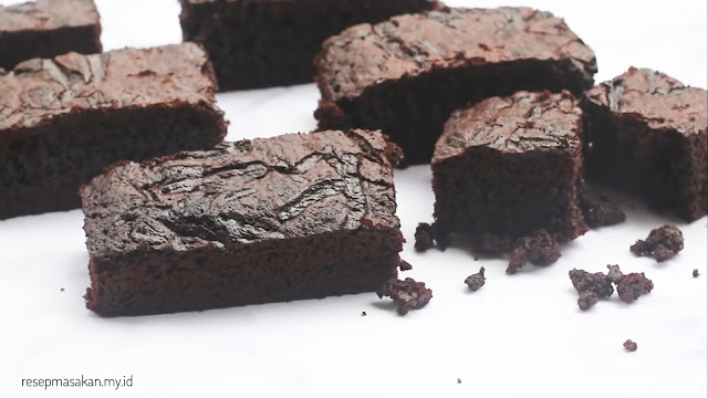Resep Rahasia Brownies Ala Starbucks