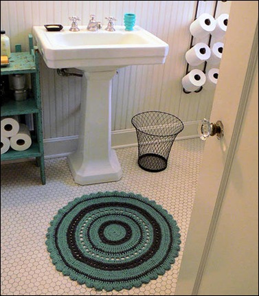 Julie Reeds Crochet Bath Rug
