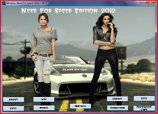 Windows 7 Ultimate SP1 Need For Speed Edition 2012 64-bit