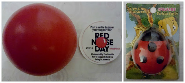 Nose from red nose day