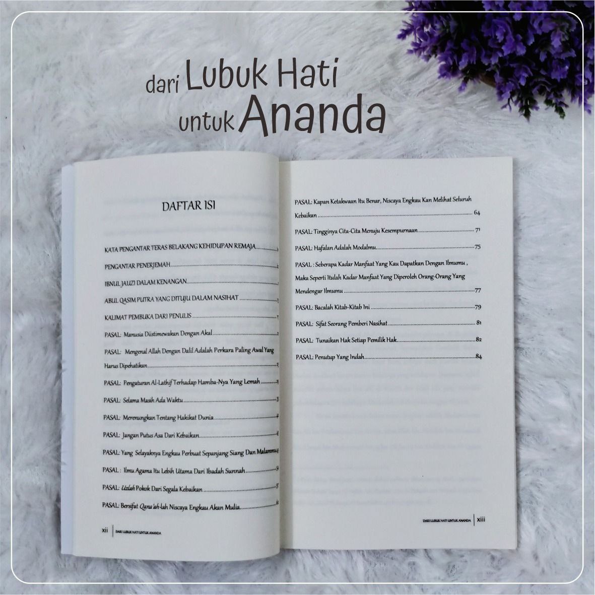 Buku Dari Lubuk Hati Untuk Ananda