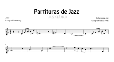 26 Partituras de Jazz Listado de Canciones