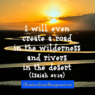 I will even create a road in the wilderness and rivers in the desert Isaiah 43:19