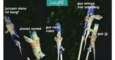 5 Meme 'Cicak Bisa Ngomong' Ini Kocaknya Ngeselin Abis