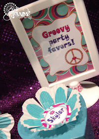 groovy party favors, peace party favors