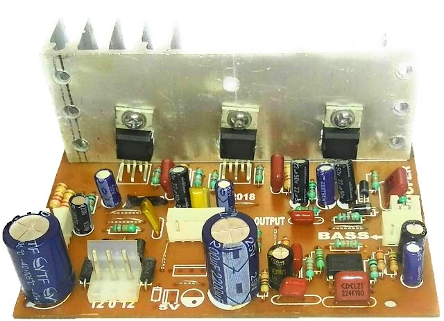 2.1 subwoofer computer box circuit tda2030a bass circuit | Electro Bhai |