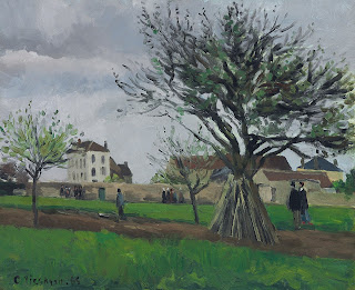Apple Trees at Pontoise, the House of Pere Galien, 1885