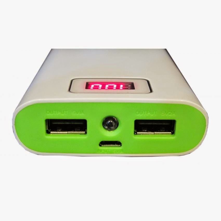 EP F2 Power Bank 12,000mAh green