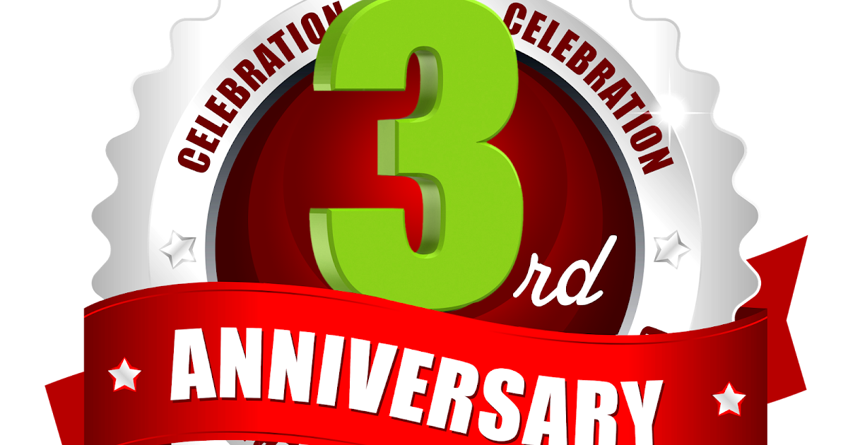 3rd anniversary  ping logo free downloads naveengfx