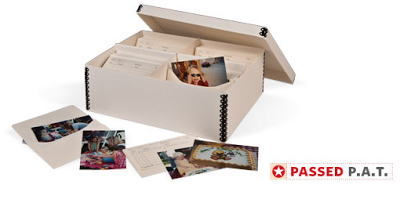 photo storage box - passed P.A.T.