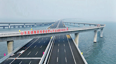 Shandong+Highway jambatan+terpanjang+dunia billyinfo1 Jambatan Terpanjang Di Dunia Kini Di China