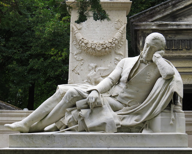 Grave of Louis Visconti, Cimetière du Père-Lachaise, Père Lachaise Cemetery, Quartier du Père-Lachaise, 20th arrondissement, Paris