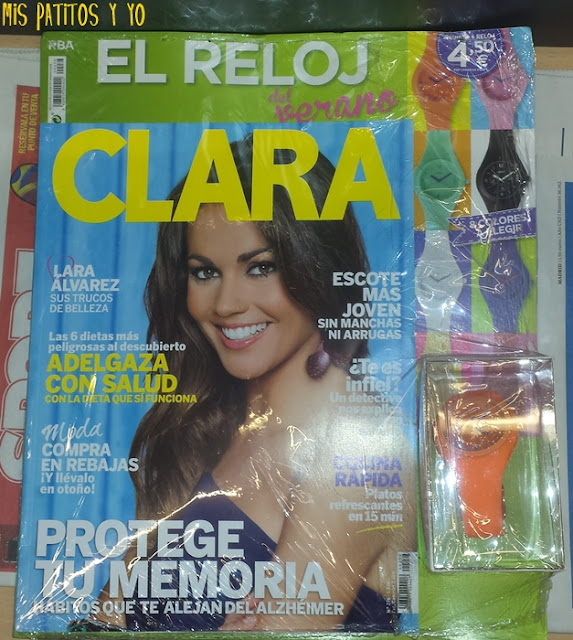 Regalo revista Clara Agosto 2015