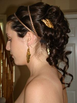 greek goddess hairstyle