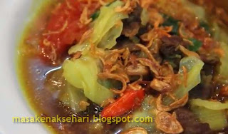 resep cara membuat tongseng kambing