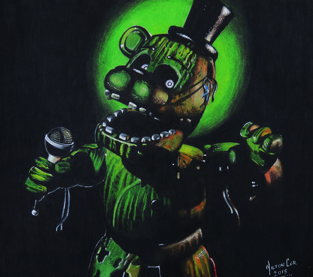 Art, Painting, Drawing, Tips and Tutorials: Drawing Phantom Freddy ...