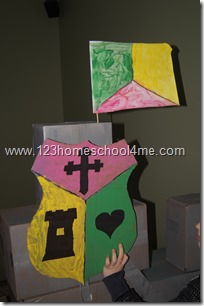 Homeschool Heraldry Study for Knight Unit