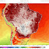 Brasil enfrentará onda de calor excepcional nos próximos dias com temperaturas de 40ºC a 45ºC e risco à vida