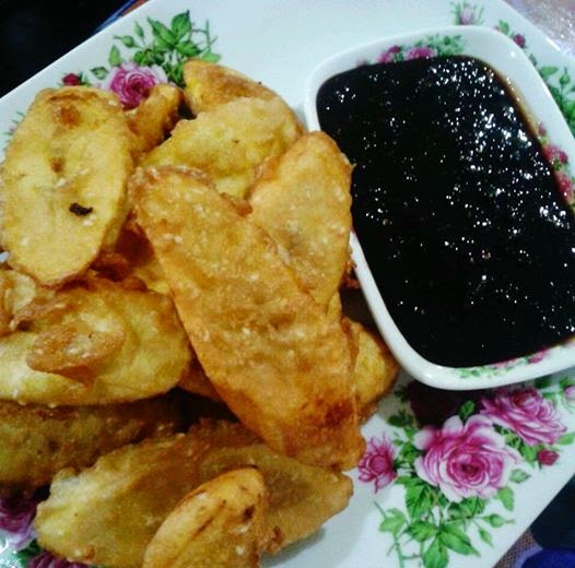 Dari Dapur Ummi: Pisang Goreng Cicah Sambal Kicap 