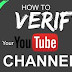 How to verify youtube brand channel