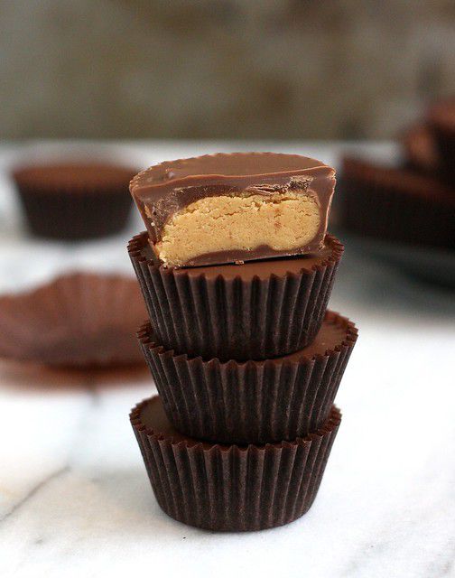 Homemade White Chocolate Peanut Butter Cups
