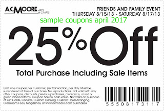 AC Moore coupons april