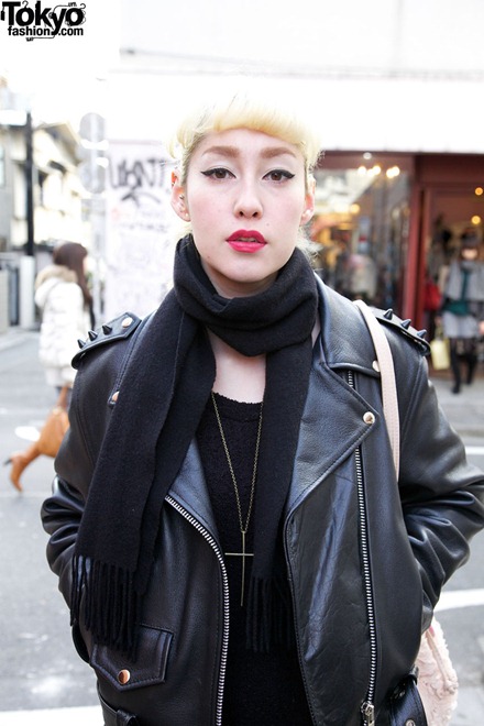 Prince Peter Motorcycle Jacket & Shibuya Frontier Boots vs. Forever 21 Coat & ANAP Chile Booties