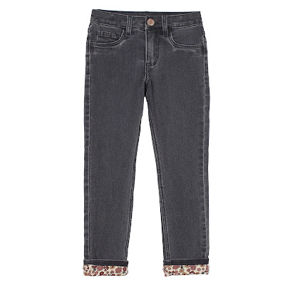 Girls Black Denim Skinny Jeans from H&M Kids