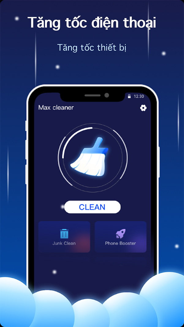 Tải Max Cleaner app APK: dọn rác cho Android, iPhone b
