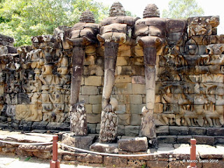 TEMPLOS DE ANGKOR. SIEM REAP. CAMBOYA. (3) Terraza de los elefantes