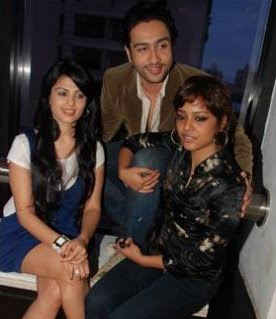 Shahana with Adhyayan and Anjana